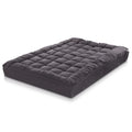 Giselle Bamboo Charcoal Pillowtop Topper KING SINGLE 1000GSM 5cm