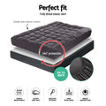 Giselle Bamboo Charcoal Pillowtop Topper QUEEN 1000GSM 5cm