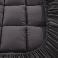 Giselle Bamboo Charcoal Pillowtop Topper QUEEN 1000GSM 5cm