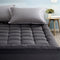 Giselle Bamboo Charcoal Pillowtop Topper Single 1000GSM 5cm