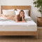 Giselle Double Pillow Top Mattress Topper 1300GSM White Duck Feather For Old Bed Upgrade 5cm Thick
