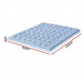 Giselle Pillowtop Mattress Topper QUEEN 5cm Cooling Coral Fleece