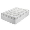 Giselle Bedding Double Mattress Topper 5cm Coral Fleece