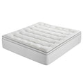 Giselle Bedding King Mattress Topper 5cm Coral Fleece