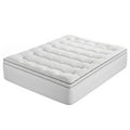 Giselle Bedding Queen Mattress Topper 5cm Coral Fleece