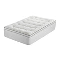 Giselle Bedding Single Mattress Topper 5cm Coral Fleece