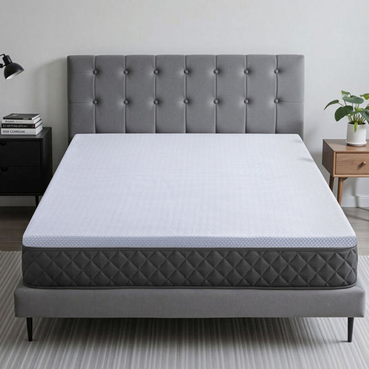 Giselle Natural Latex Mattress Topper 7-Zone 5cm DOUBLE