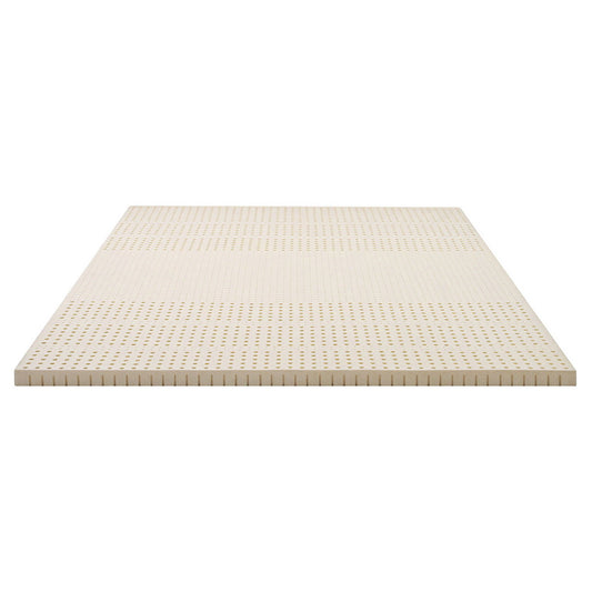 Giselle Latex Mattress Topper 5cm King Cooling 7 Zone Pain Relief