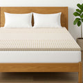 Giselle Latex Mattress Topper 5cm King Cooling 7 Zone Pain Relief