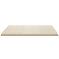 Giselle Latex Mattress Topper 7.5cm 7-Zone King Single Beige