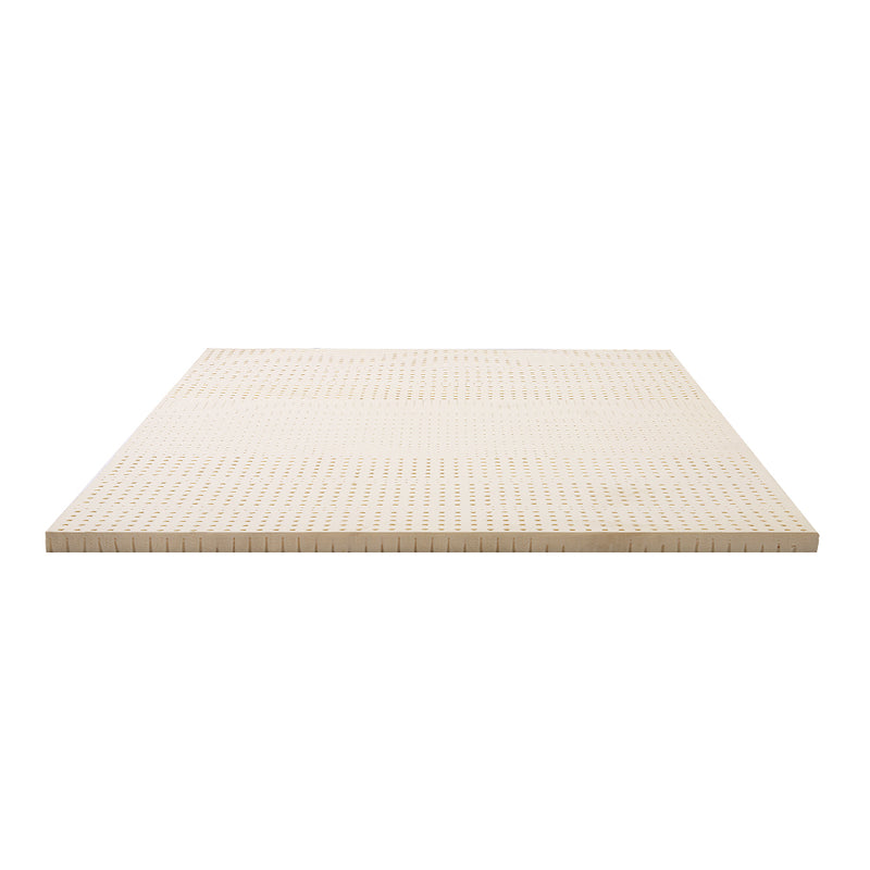 Giselle 5cm Latex Mattress Topper QUEEN Cooling 7 Zone Pain Relief