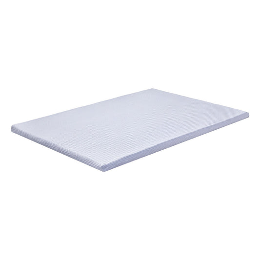 Giselle Natural Latex Mattress Topper QUEEN 5cm Firm 7-Zone