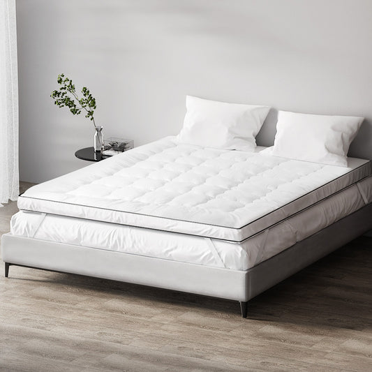 Giselle Pillowtop Mattress Topper 5cm DOUBLE 500GSM Breathable