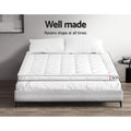 Giselle Pillowtop Mattress Topper 5cm QUEEN 500GSM Washable