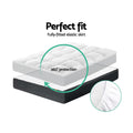 Giselle Pillowtop Mattress Topper 5cm KING SINGLE 1000GSM Microfibre