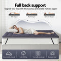 Giselle 5cm Pillowtop Bamboo Mattress Topper DOUBLE 500GSM