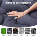Giselle Bamboo Pillowtop Mattress Topper KING 5cm 500GSM