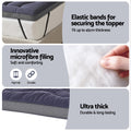 Giselle 5cm Pillowtop Bamboo Mattress Topper KING SINGLE 500GSM