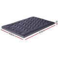 Giselle Bamboo Pillowtop Mattress Topper QUEEN 5cm 500GSM