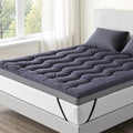 Giselle Bamboo Pillowtop Mattress Topper QUEEN 5cm 500GSM