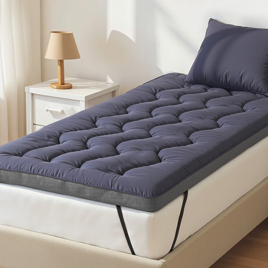 Giselle 5cm Pillowtop Bamboo Mattress Topper Single 500GSM