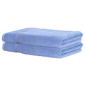 2 Pack Bath Sheets Cotton Extra Large Towel Blue