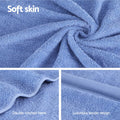 2 Pack Bath Sheets Cotton Extra Large Towel Blue
