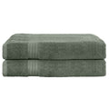 2 Pack Bath Sheets Cotton Extra Large Towel Green
