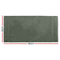 2 Pack Bath Sheets Cotton Extra Large Towel Green