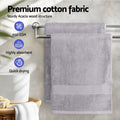 2 Pack Bath Sheets Cotton Extra Large Grey Towels