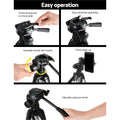 Weifeng Camera Tripod Stand 55-145cm DSLR Adjustable Travel Mount