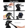 Weifeng Camera Tripod Stand DSLR 62-160cm Adjustable Black