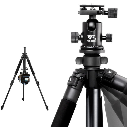 Weifeng Camera Tripod DSLR 64-173cm Adjustable Professional Stand