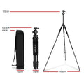 Weifeng Camera Tripod DSLR 64-173cm Adjustable Professional Stand