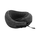 Wanderlite Memory Foam Neck Pillow Travel Airplane Car Dark Grey