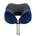 Wanderlite Memory Foam Neck Pillow Travel Airplane Blue Washable