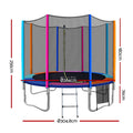 Everfit 10ft Trampoline Kids Rebounder