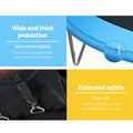 Everfit 12FT Trampoline Kids Ladder Enclosure Safety Net Pad