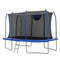 Everfit 12FT Rectangle Trampoline Rebounder Basketball Safety Net