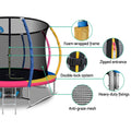 Everfit 10FT Trampoline with Enclosure Safety Net Ladder
