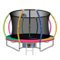 Everfit 10FT Trampoline with Enclosure Safety Net Ladder
