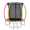 Everfit 6ft Kids Round Trampoline Rebounder with Safety Net