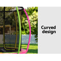 Everfit 6ft Kids Round Trampoline Rebounder with Safety Net