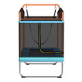 Everfit 6ft Rectangle Trampoline with Swing & Safety Net Orange