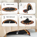 Everfit 48inch Foldable Trampoline with Handrail Home Gym