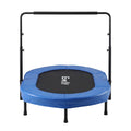 Everfit 56-Inch Foldable Fitness Trampoline Indoor Rebounder Adjustable Handrail