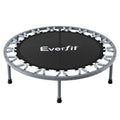 Everfit 40-Inch Fitness Trampoline Rebounder Mini Round Trampoline Home Workouts