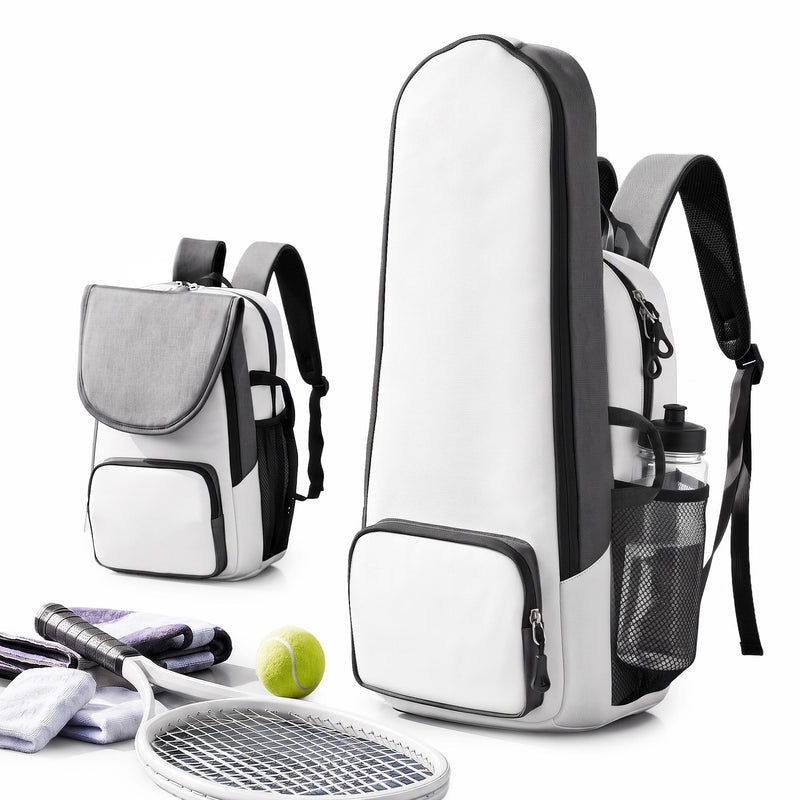 Everfit Tennis Racket Bag Foldable Backpack Racket Pocket Shoe Compartment