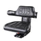 Giantz Tractor Seat Universal PU Leather Forklift Excavator Digger
