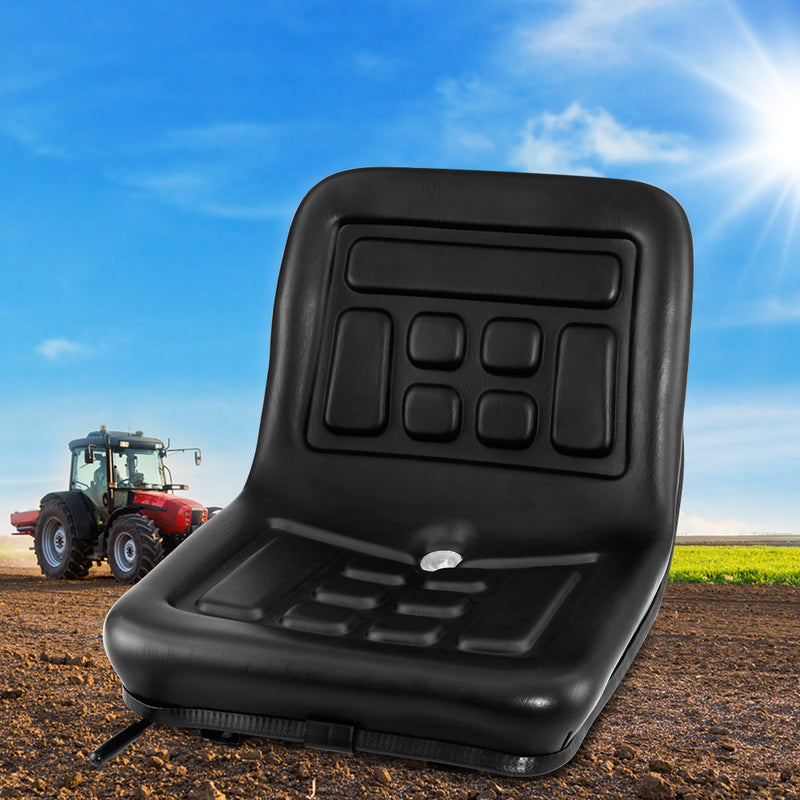 Giantz Tractor Seat Suspension Universal Forklift Excavator PU